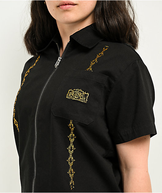 LOHEN LAYERED SLIT-T-SHIRT ブラック LOHEN LAYERED SLIT-T-SHIRT ブラック LOHEN LAYERED SLIT-T-SHIRT