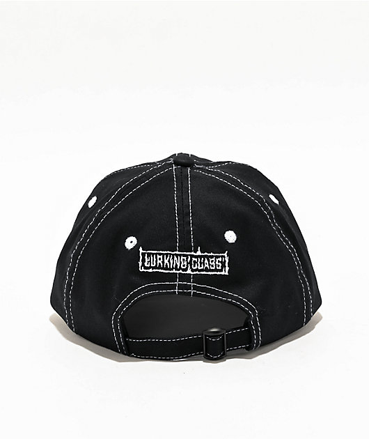 Lurking Class by Sketchy Tank Hotbox Devil Black Strapback