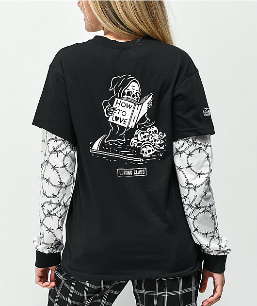 Lurking Class by Sketchy Tank How To Love Layered Long Sleeve T