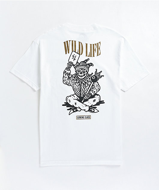 Lurking Class by Sketchy Tank Joker White T-Shirt