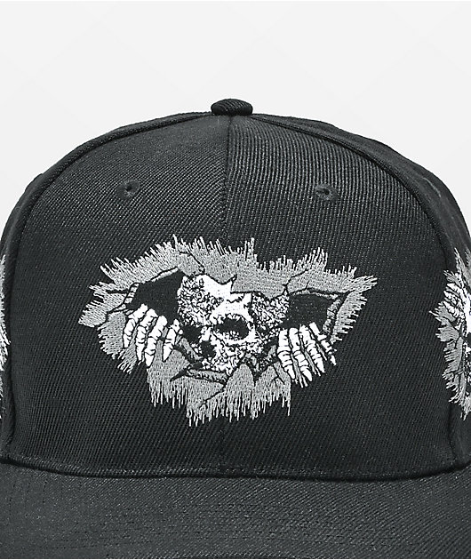Lurking Class by Sketchy Tank Keeper Black Snapback Hat