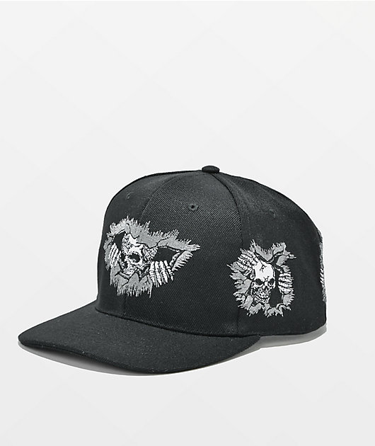 Lurking Class by Sketchy Tank Keeper Black Snapback Hat