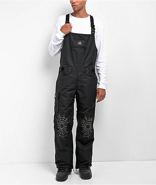 Lurking Class by Sketchy Tank Lurk Coffin Black 10K Snowboard Bib