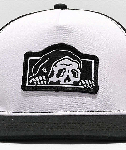 https://scene7.zumiez.com/is/image/zumiez/product_main_medium/Lurking-Class-by-Sketchy-Tank-Lurker-Black-%26-White-Trucker-Hat-_363933-alt1-US.jpg