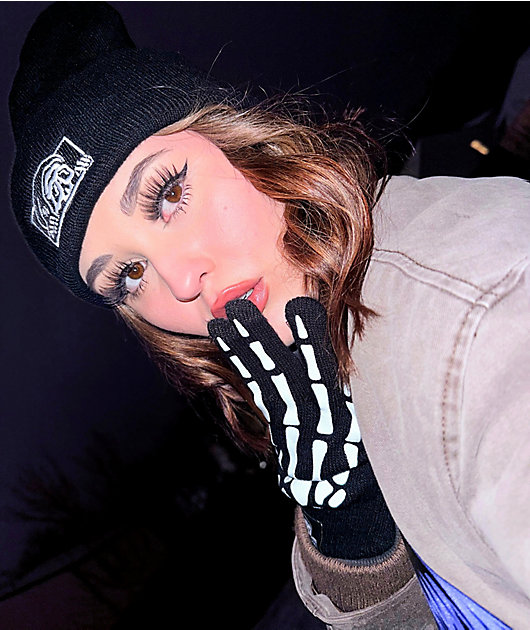 Lurking Class by Sketchy Tank Lurker Black Beanie