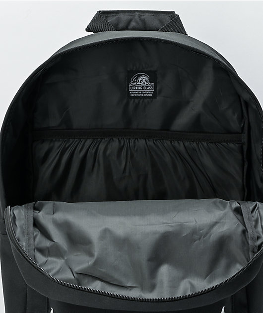 Lurking Class by Sketchy Tank Lurker Web Black Backpack