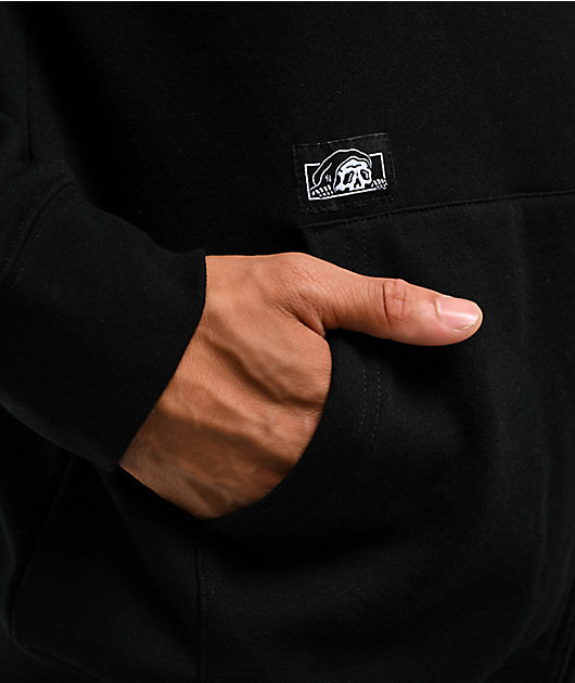 Lurking Class by Sketchy Tank Moons Black Zip Hoodie | Zumiez