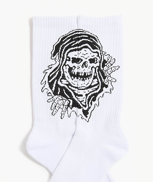 Lurking Class by Sketchy Tank Nice Day White Crew Socks