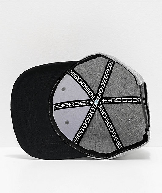 Lurking Class by Sketchy Tank Opinions Grey Snapback Hat