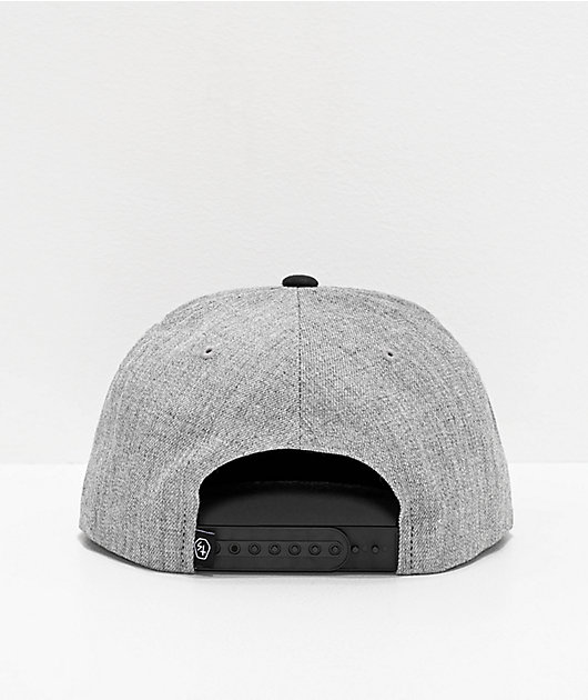Lurking Class by Sketchy Tank Opinions Grey Snapback Hat