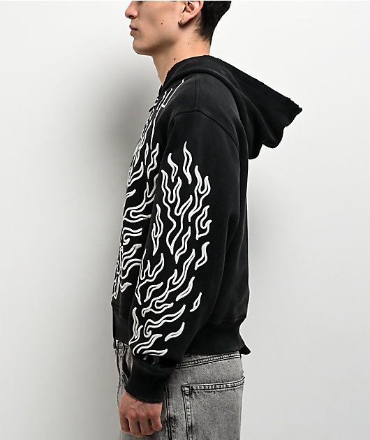 Lurking Class by Sketchy Tank Out Of Order Charcoal Wash Zip