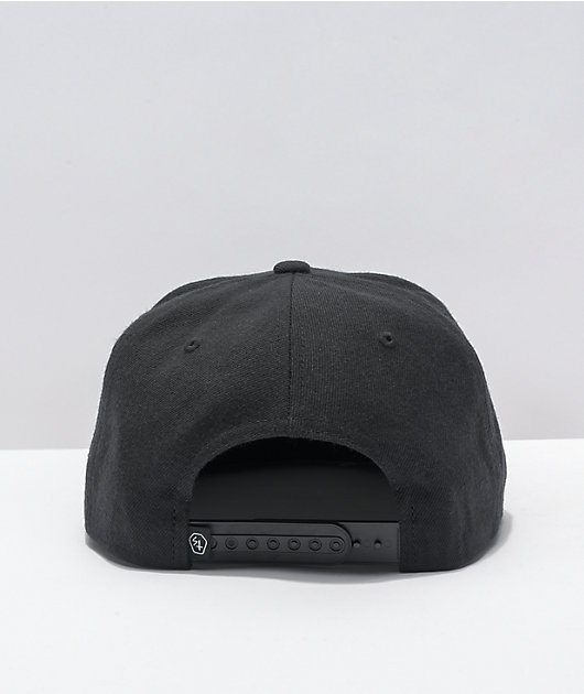 Lurking Class by Sketchy Tank Pandemic Black Snapback Hat