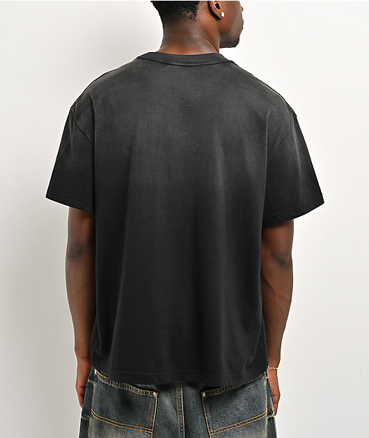 Lurking Class by Sketchy Tank Party's Over Black Wash T-Shirt