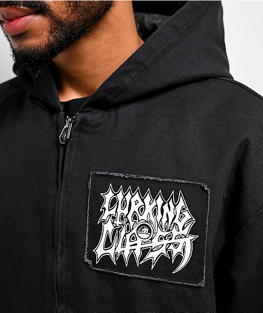 Lurking Class by Sketchy Tank Party's Over Black Work Jacket