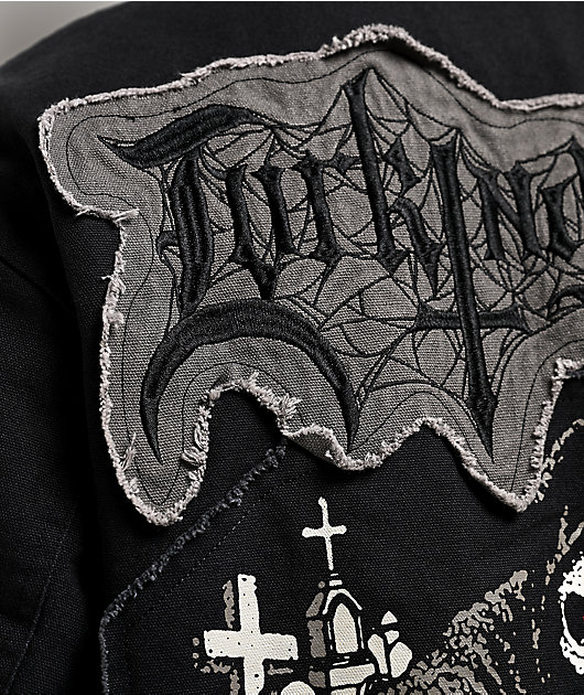 Lurking Class by Sketchy Tank Party's Over Black Work Jacket