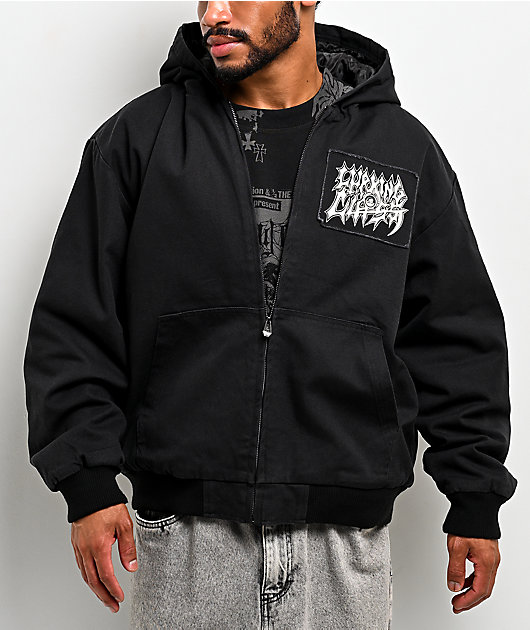 Lurking Class by Sketchy Tank Party's Over Black Work Jacket