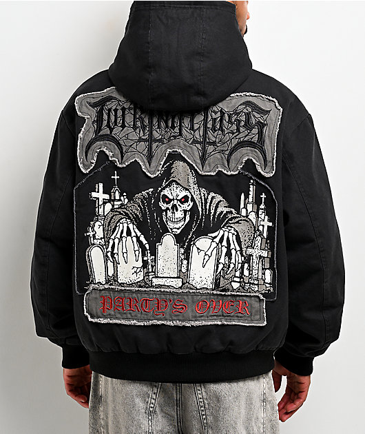 Lurking Class by Sketchy Tank Party's Over Black Work Jacket