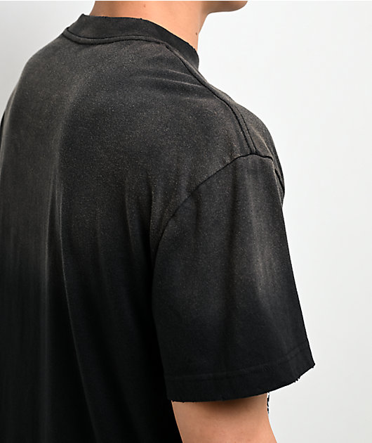 Lurking Class by Sketchy Tank Peace Of Mind Black Wash T-Shirt