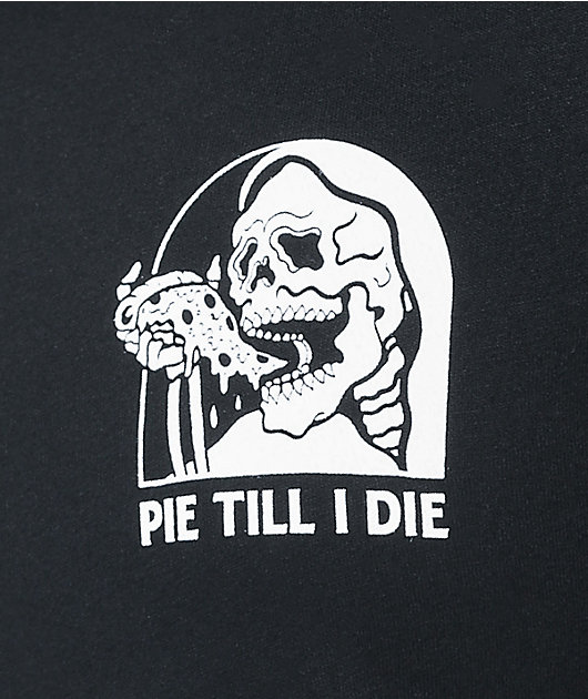 Lurking Class by Sketchy Tank Pie Till I Die Black T-Shirt