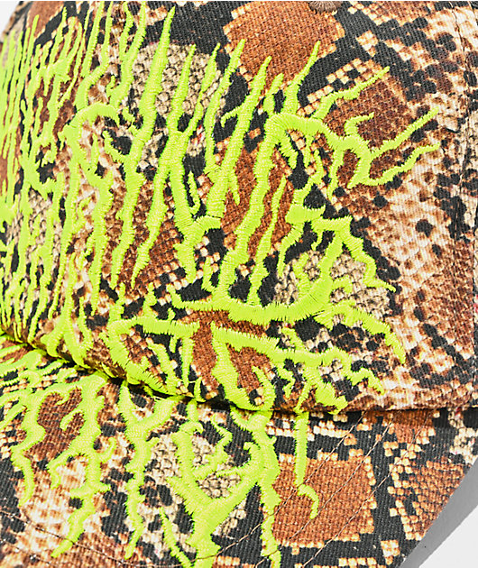Lurking Class by Sketchy Tank Python Metal Strapback Hat