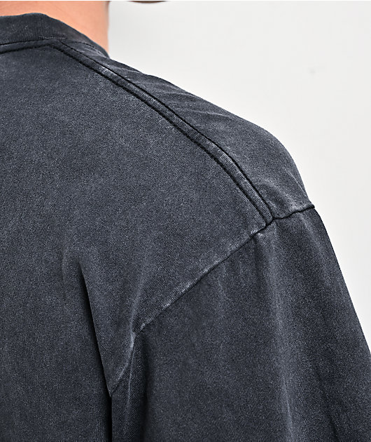 Lurking Class by Sketchy Tank Run With Us Black Wash T-Shirt