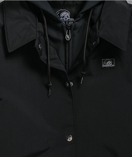 Lurking Class by Sketchy Tank Scratch Black 10K Snowboard Jacket