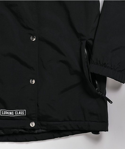 Lurking Class by Sketchy Tank Scratch Black 10K Snowboard Jacket