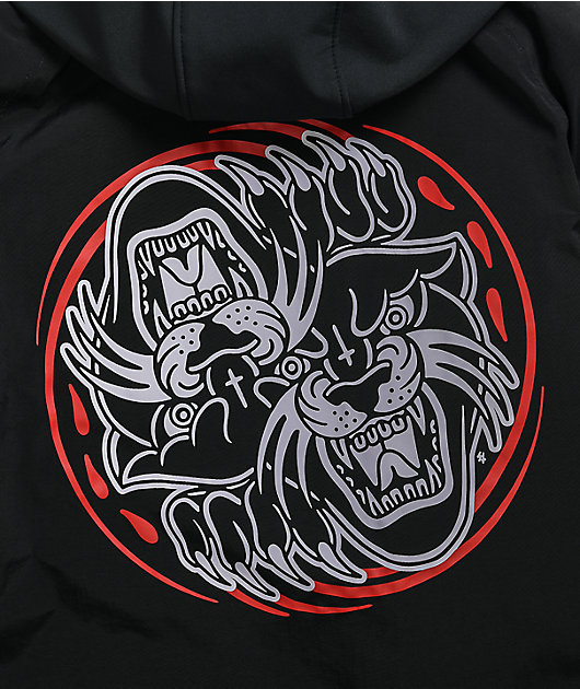 Lurking Class by Sketchy Tank Scratch Black 10K Snowboard Jacket