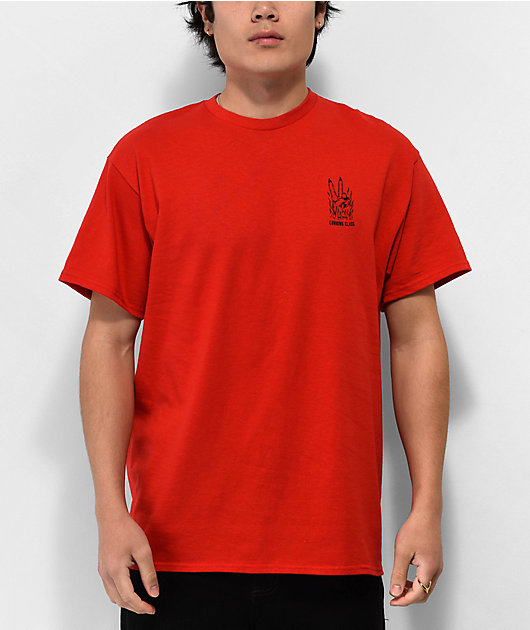 Lurking Class by Sketchy Tank See You In Hell Red T-Shirt