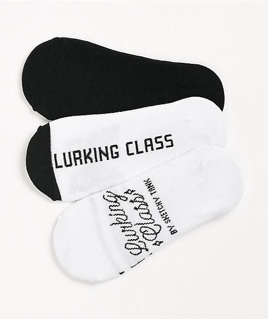 Lurking Class by Sketchy Tank Shorty 3 Pack No Show Socks