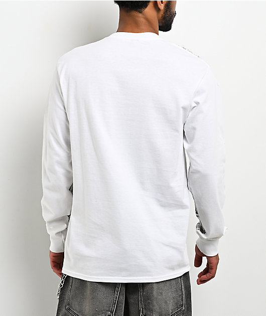 Lurking Class by Sketchy Tank Showcase White Long Sleeve T-Shirt