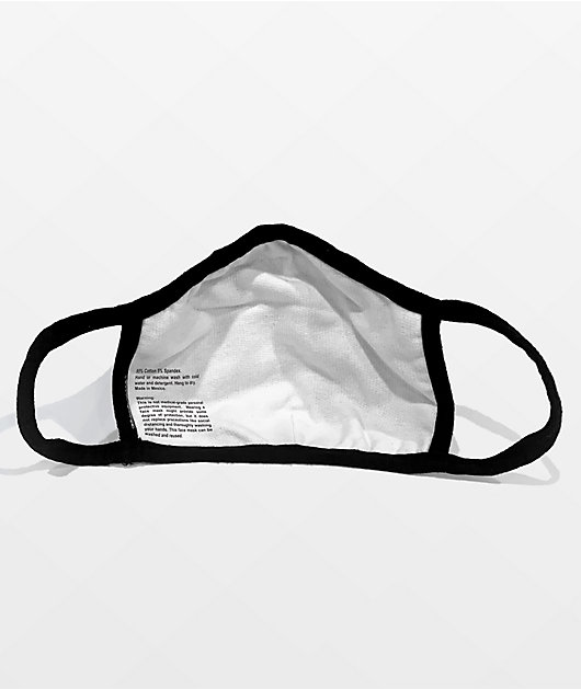 Lurking Class by Sketchy Tank Skeleton Globe Black Face Mask