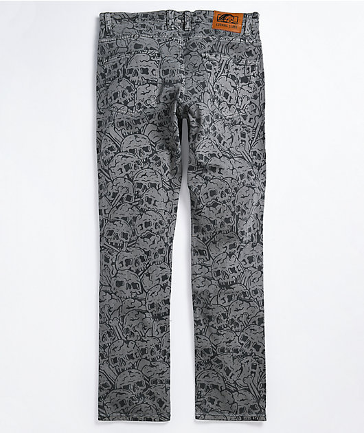 jeans with skulls on them
