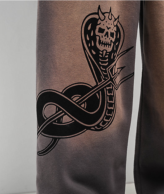 Lurking Class by Sketchy Tank Slither Grey Sweatpants