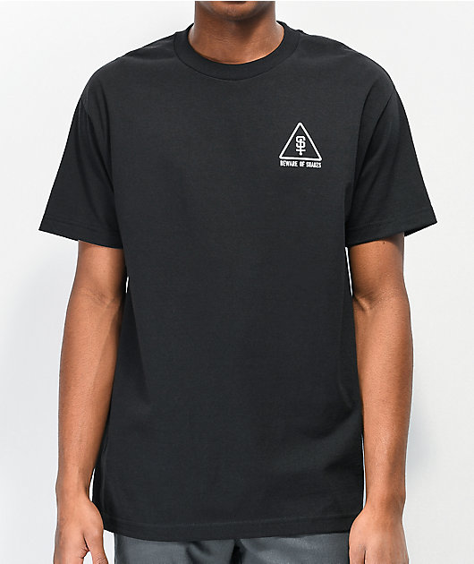 Lurking Class by Sketchy Tank Snakes Icon Black T-Shirt