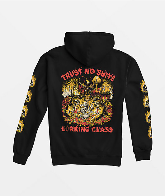 Lurking Class by Sketchy Tank Stikker Trust No Suits Hoodie