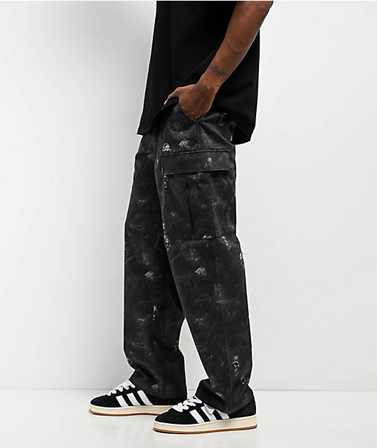 【BADBLOOD】Lion Patch Washed Barrel Pants - Dark Camo Men's Shadow Series Mid Layer Pant – Habit Outdoors
