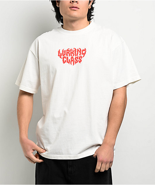 Lurking Class by Sketchy Tank Thorns White T-Shirt