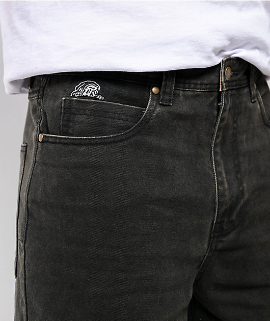 Lurking Class by Sketchy Tank Tomb Black Denim Shorts