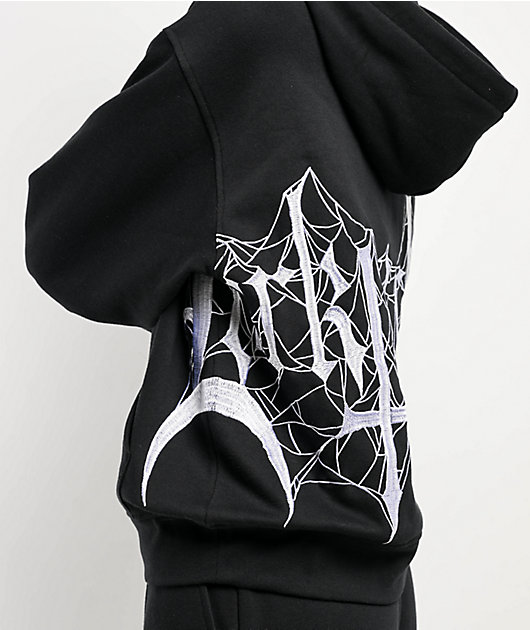 Lurking Class by Sketchy Tank Tomb Black Hoodie