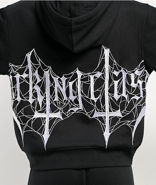 Lurking Class by Sketchy Tank Tomb Black Hoodie