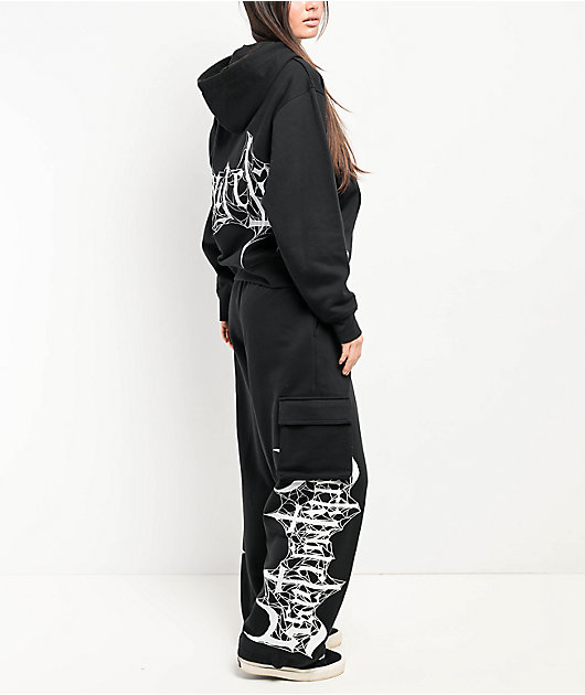 Lurking Class by Sketchy Tank Tomb Black Hoodie