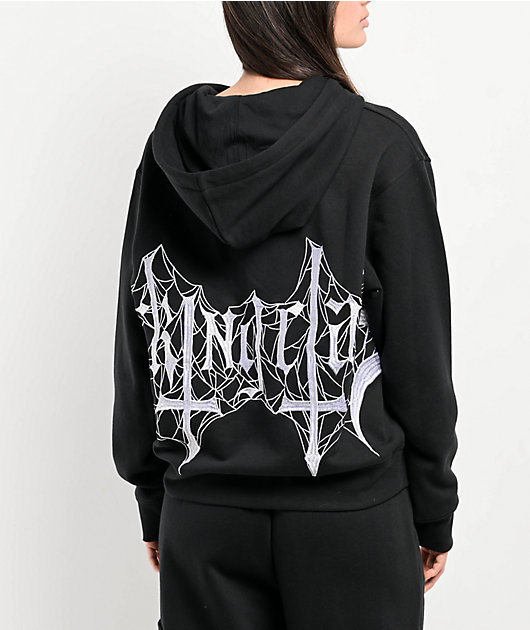Lurking Class by Sketchy Tank Tomb Black Hoodie