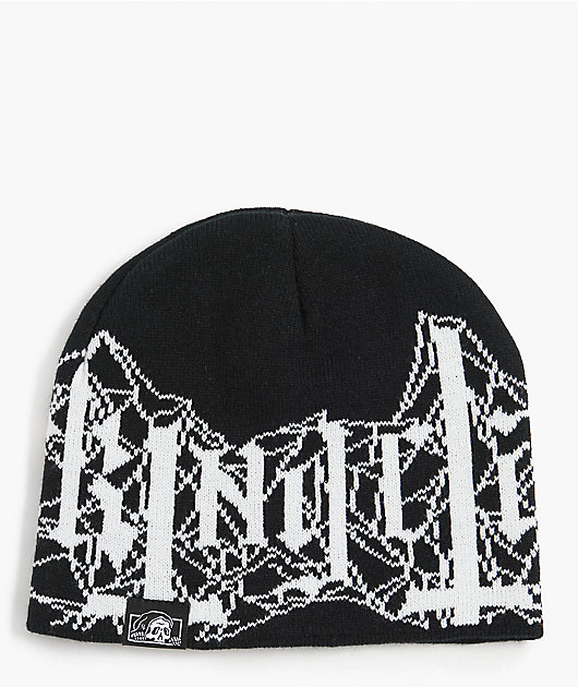 Lurking Class by Sketchy Tank Tomb Black Skully Beanie