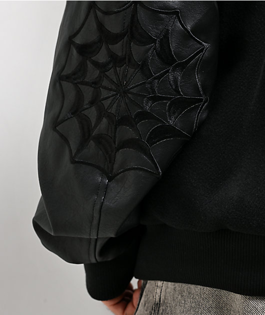 Lurking Class by Sketchy Tank Tomb Black Varsity Jacket