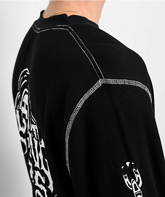 Tシャツ・カットソー THE COLDEST MOMENT TCM not easy raglan long sleeve greyblack Thermal Raglan Long Sleeve T-shirt - Multi-color | Levi's® CA