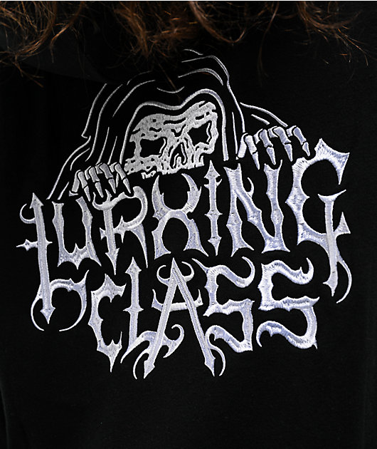 Lurking Class by Sketchy Tank Unchained Black Zip Hoodie