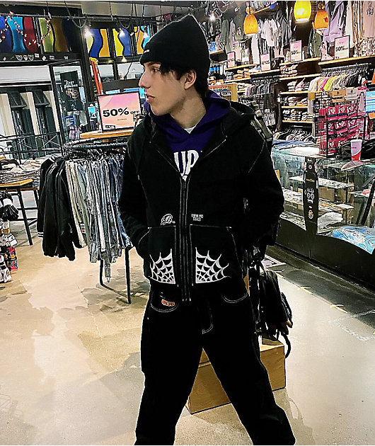 JXQXHCFS Hip Hop Jacket Men High Street Patchwork Color