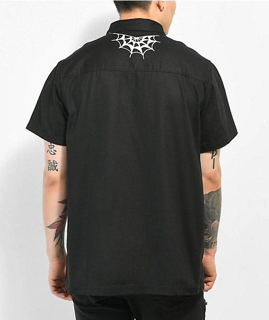 Lurking Class by Sketchy Tank Web camiseta de trabajo negra