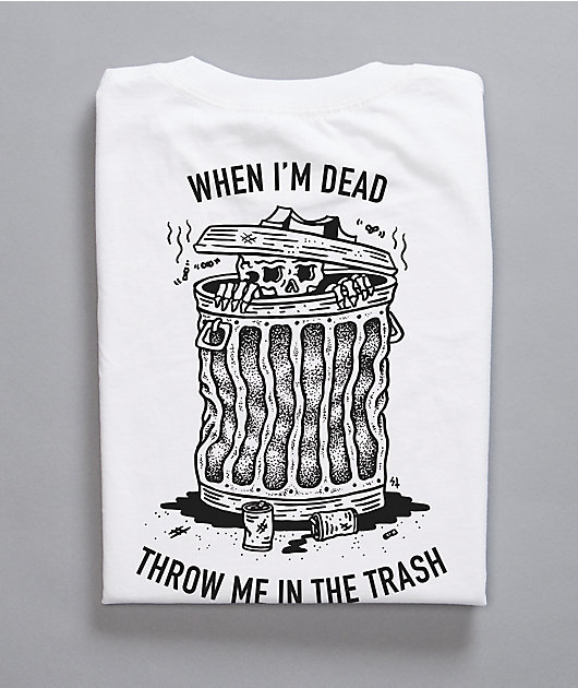Lurking Class by Sketchy Tank When I Die camiseta blanca
